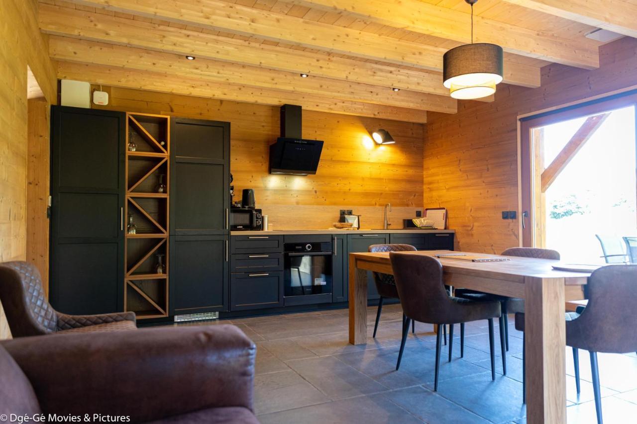 Les Jardins Du Herisson Chalet 2 Bonlieu Екстериор снимка