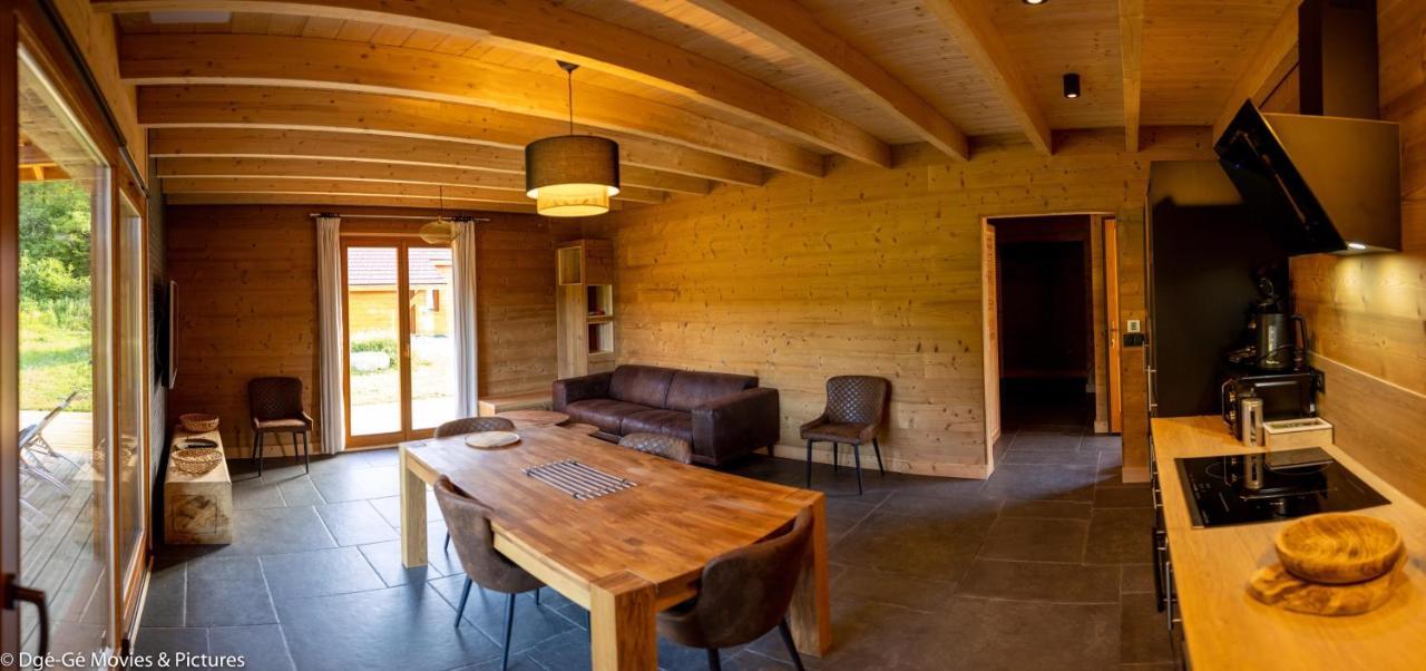 Les Jardins Du Herisson Chalet 2 Bonlieu Екстериор снимка